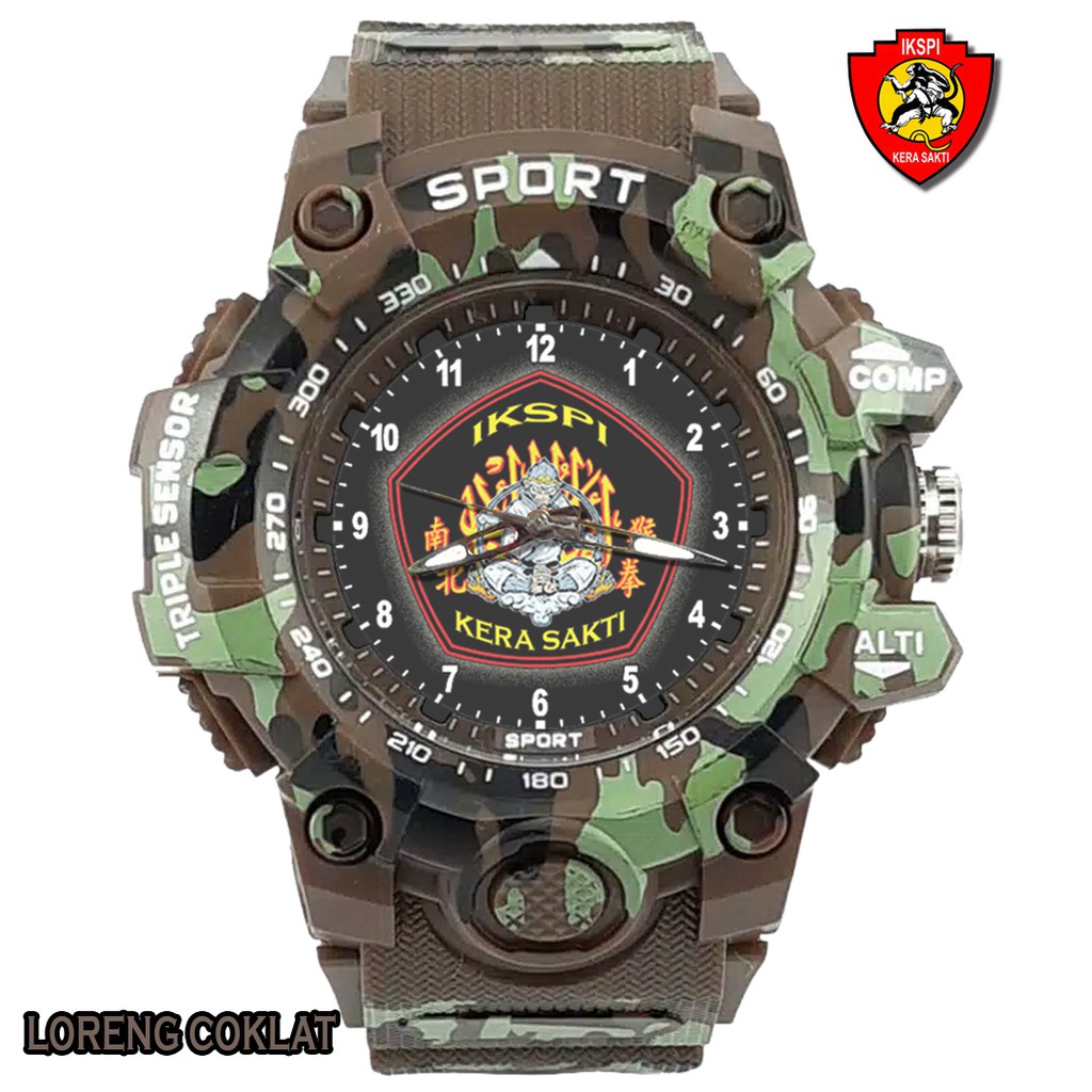 (Exclusive) PERGURUAN IKSPI / KERA SAKTI Loreng Army - Motif 3
