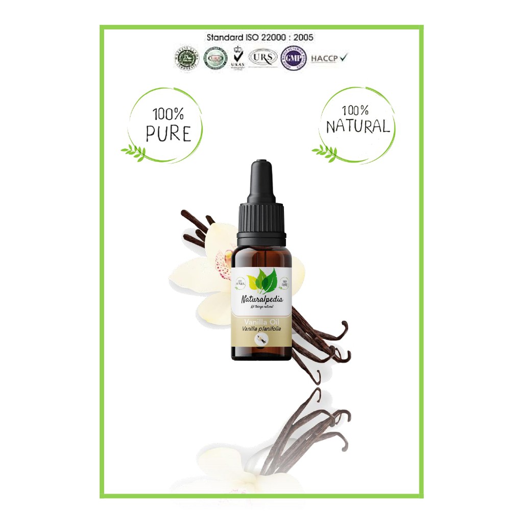 Pure Vanilla Essential Oil / Minyak Atsiri Esensial Vanila Vanili Murni 10ml