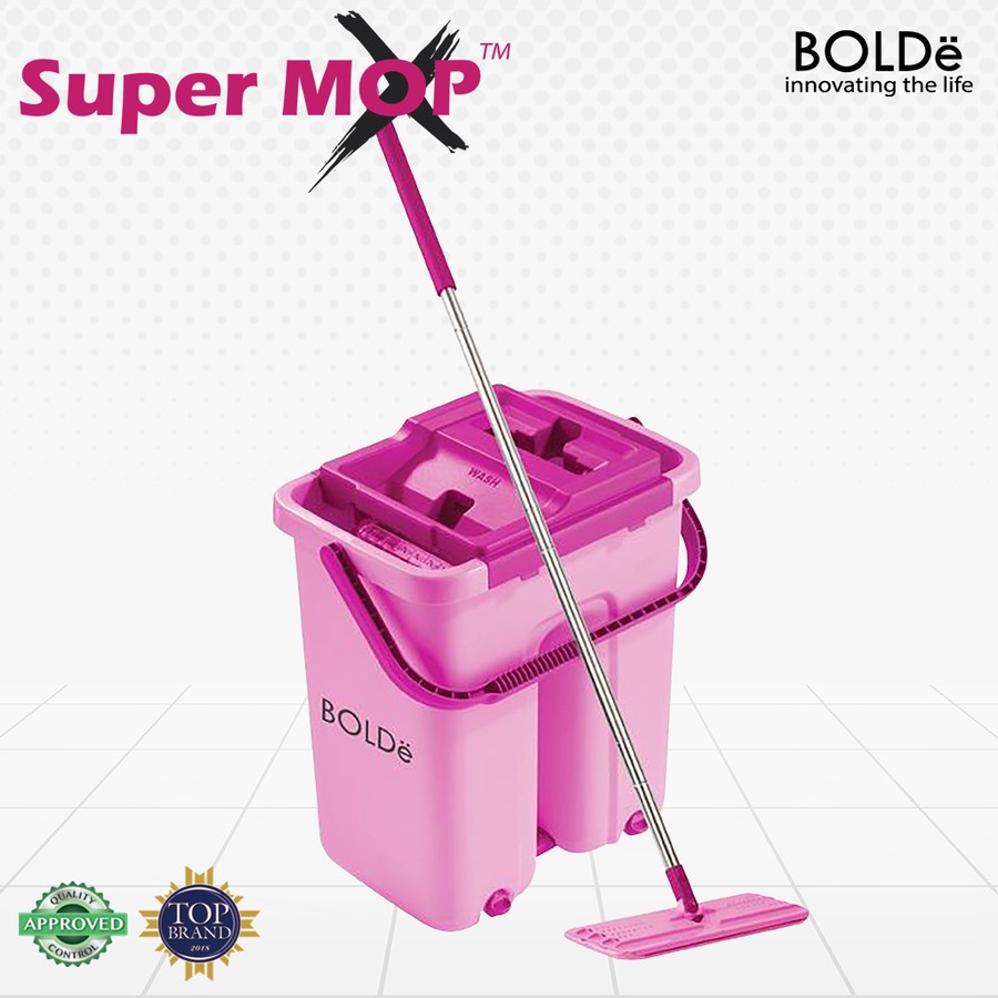 Alat Pel Lantai Super Mop X Bolde