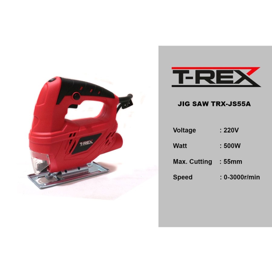 Mesin Gergaji Kayu Jigsaw Jig Saw T-REX 65 mm - Mesin Jigsaw - Mesin Jig Saw - Mesin Potong Triplek Kayu