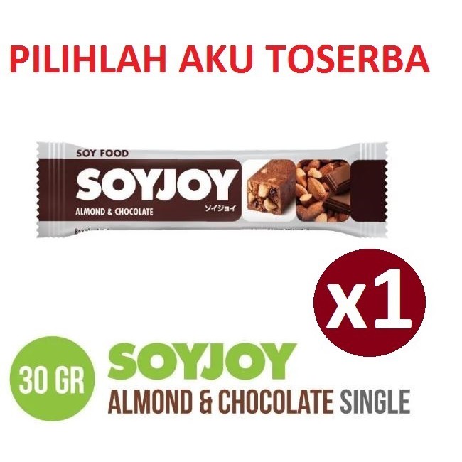 SOYJOY ALMOND &amp; CHOCOLATE 30 gr - (HARGA SATUAN)