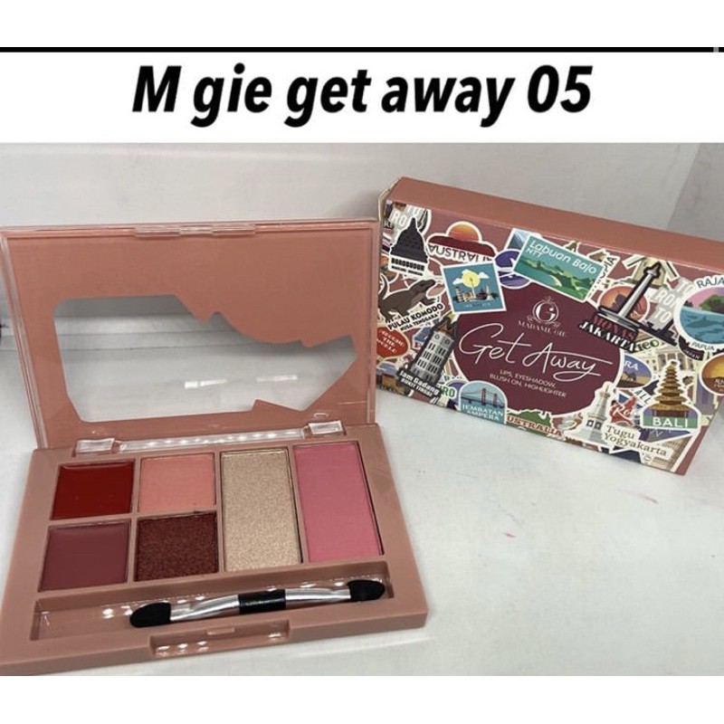 PALLETE EYESHADOW // madame get away /  getaway pallete eyeshadow