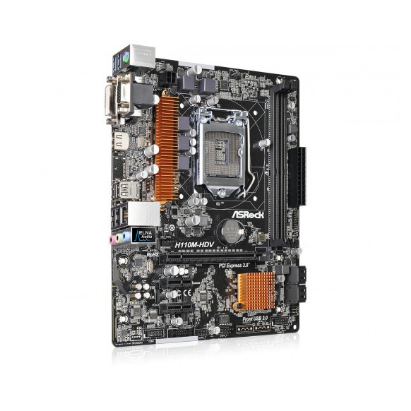 LARIS ASRock H110M-HDV (LGA1151, H110, DDR4)