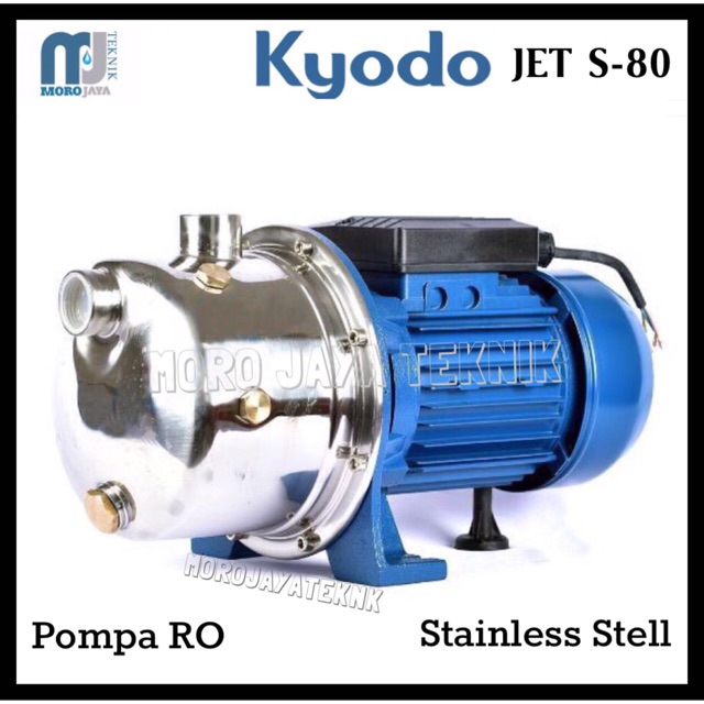 Pompa KYODO JET S-80 Pompa Air Stainless Steel Centrifugal Booster Pump