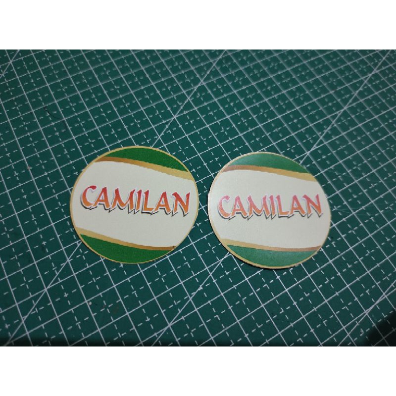 stiker snack camilan