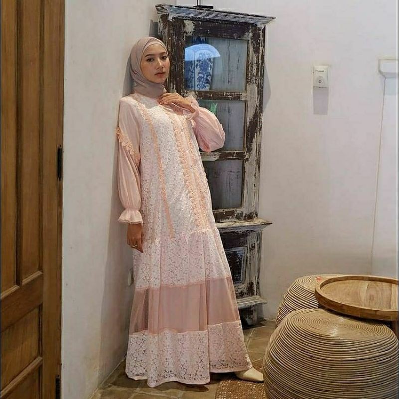 Gamis mewah elegant Amara