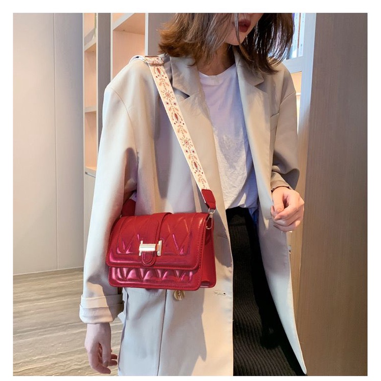 FT08 Fashion Tas Wanita selempang pendek dan panjang Merah maroon Elegan Bahu cewek trendi trendy