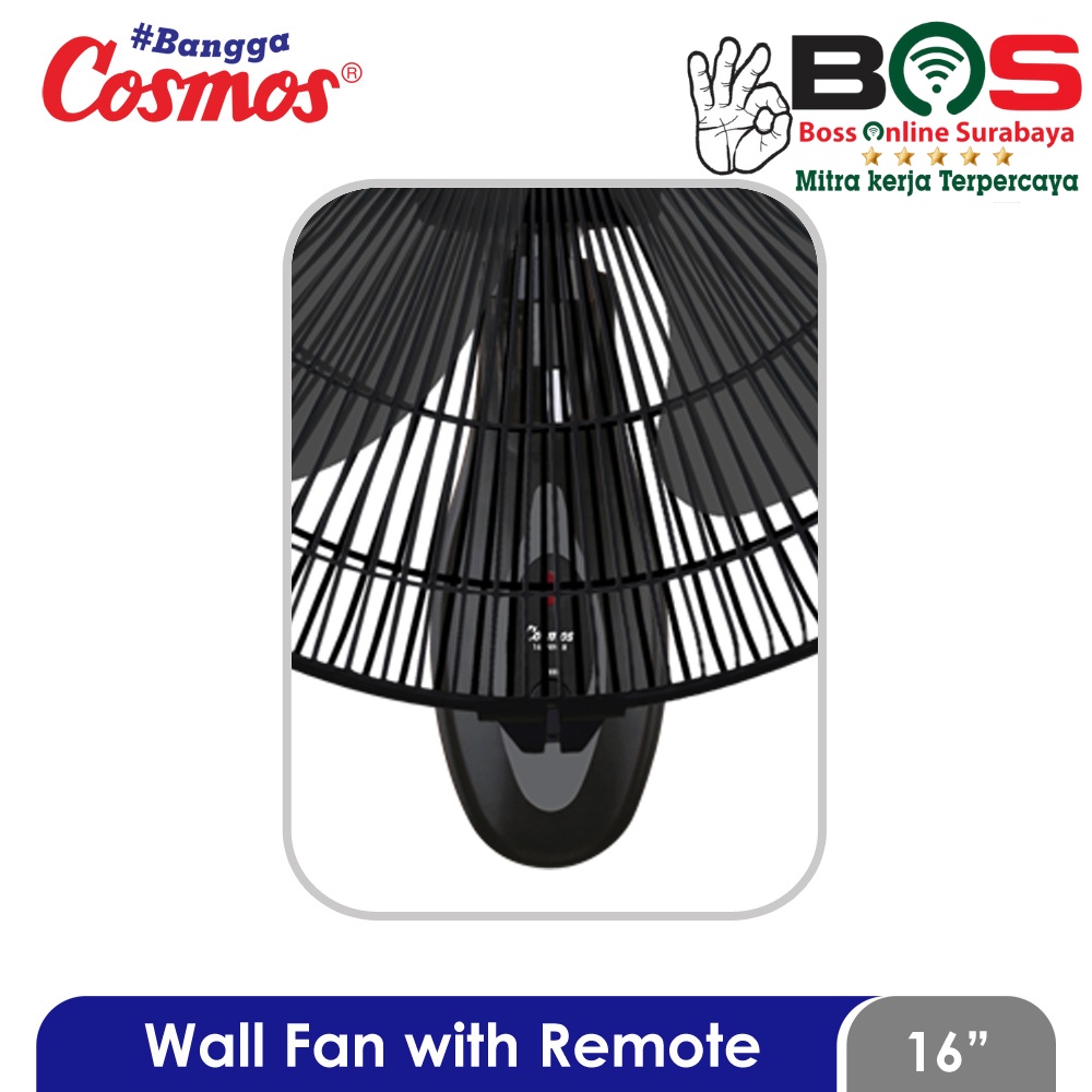 Kipas Angin Tembok Kipas Angin Dinding Cosmos 16-WFGR 16 WFGR Cosmos Wall Fan