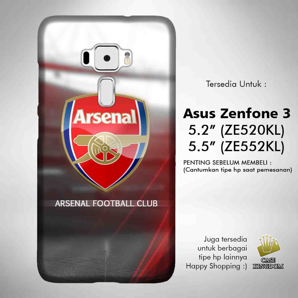 Arsenal 3 Casing Asus Zenfone 3 5.2 ZE520KL | 5.5 Inch ZE552KL Case