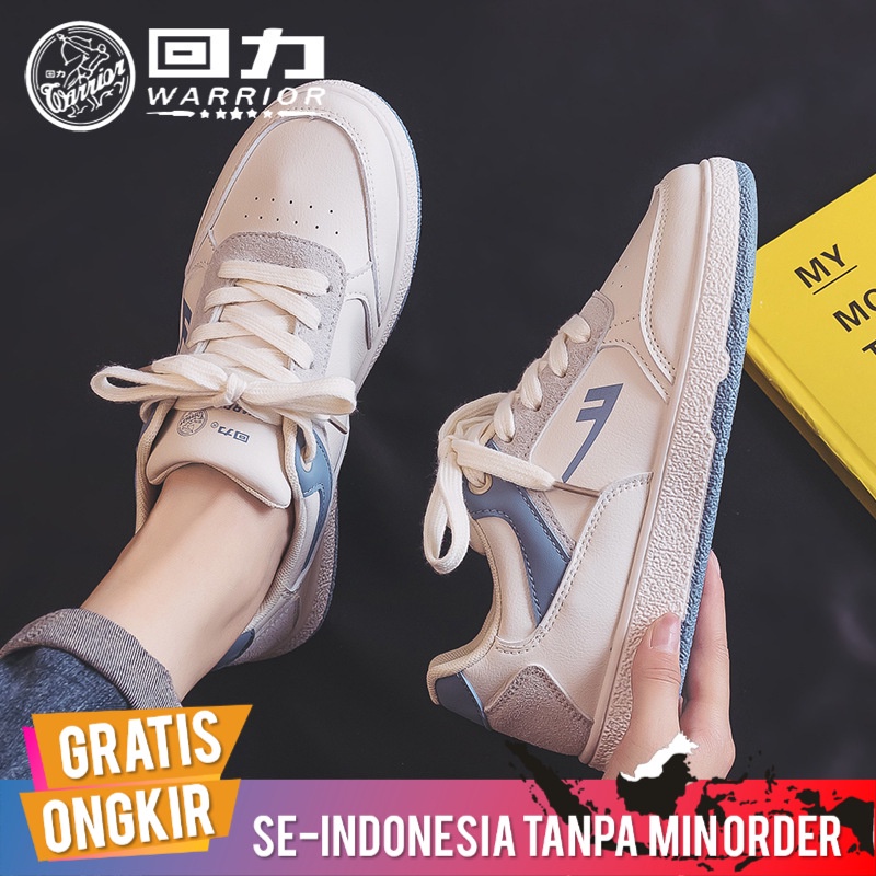 Sepatu Sneakers Wanita Import Warrior Sepatu Wanita Musim Gugur 2021 Baru Gaya Korea Sepatu Kets Ser