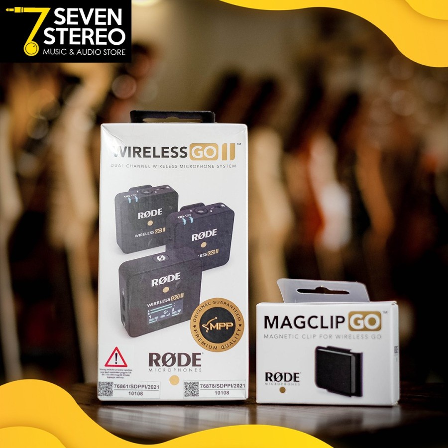 Rode Wireless GO 2 Compact Digital Wireless Microphone System Original