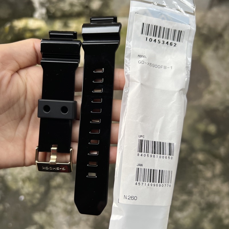 Strap tali jam tangan casio g-shock original GD-X6900FB band GD X6900FB