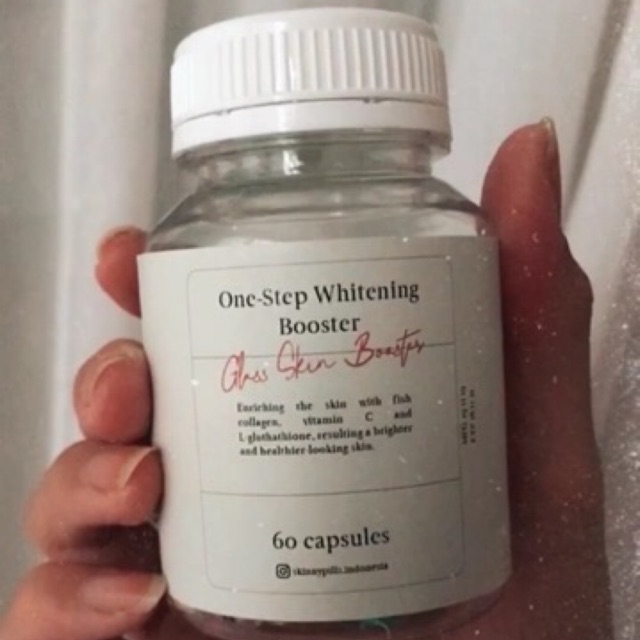 Glass skin booster whitening by Skinny Pills