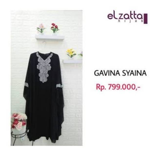 Gavina Syaina Dress Gamis Elzatta