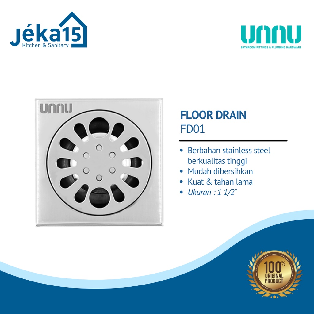 UNNU FLOOR DRAIN | SARINGAN GOT KAMAR MANDI