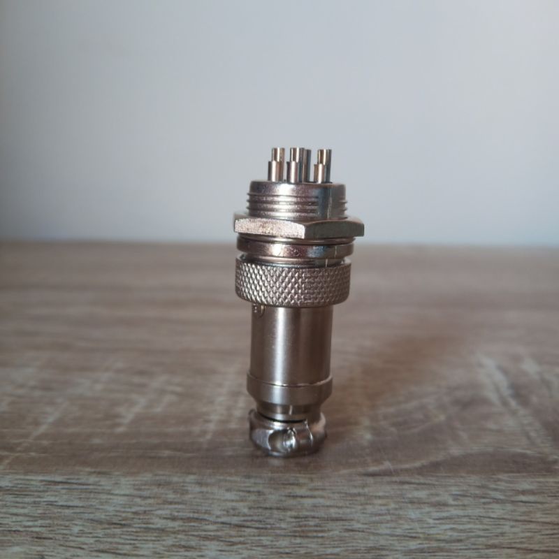 Konektor Besi CB 5pin/ Plug Connector CB 5pin Male Female/ Konektor Radio 5pin 5904