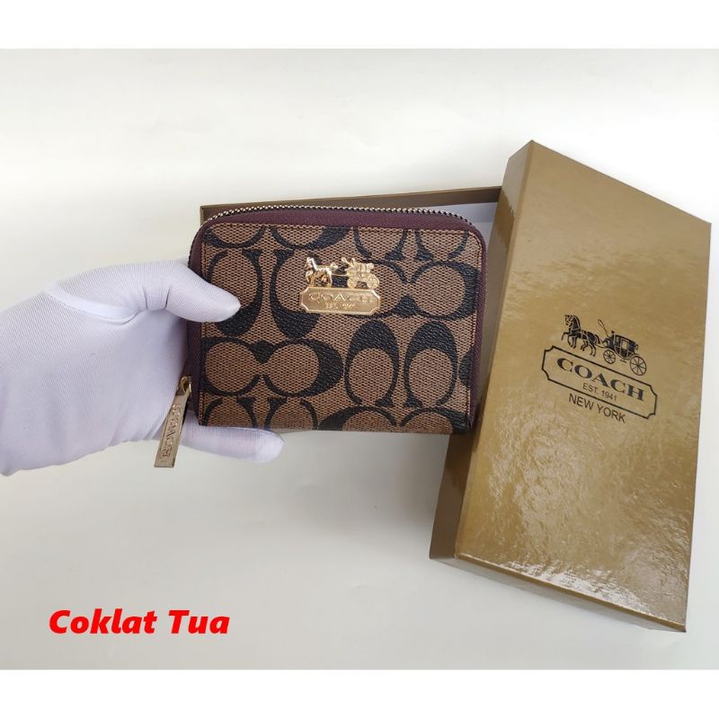 Dompet Coach Mini Import / Dompet Kartu Coach