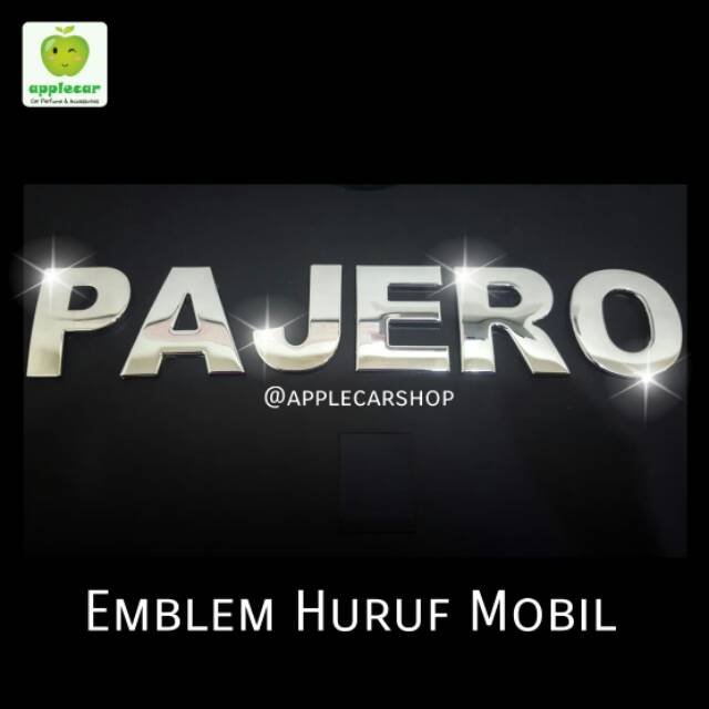 Emblem Huruf Nama Mobil