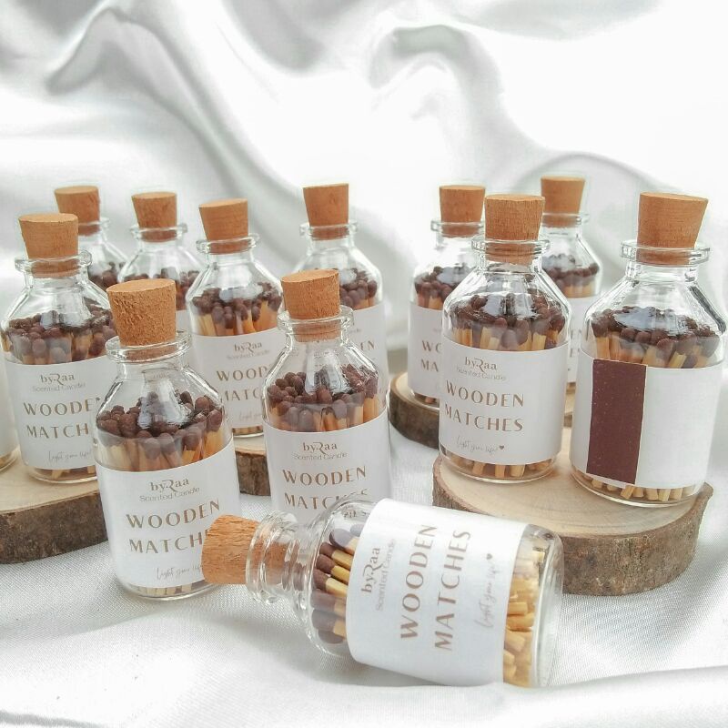 Korek Api Kayu Aesthetic | Wooden Matches