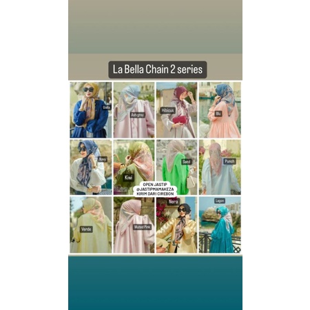 Chain Series Buttonscarves Black Voal NEW