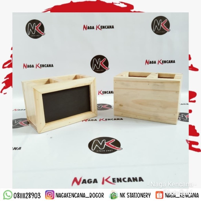 

Menakjubkan Kotak Pensil Kayu Papan Kapur 15*8,5*10 Sale!!!