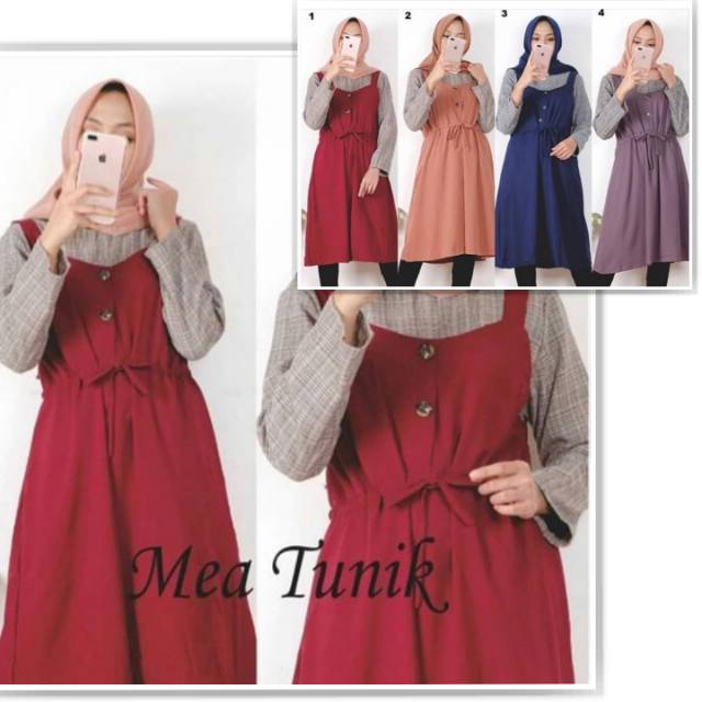 MEA Overall Tunik / Overall Serut MEA Tunic TERMURAH