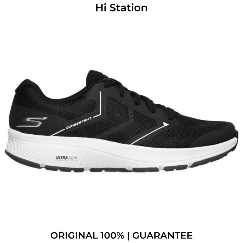 Skechers Go Run Consistent (M) 'Black White' - 220082BKW