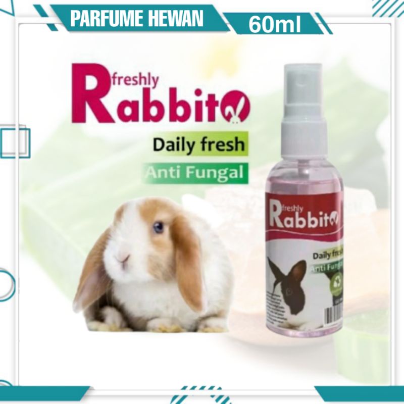 Parfum Freshly Rabbit hewan anti jamur / Parfume Kelinci