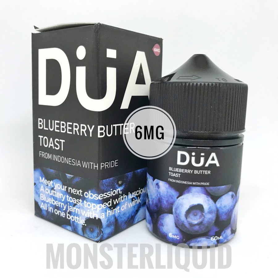 DUA BLUEBERRY BUTTER TOAST BY INDOBREW 6MG 60ML