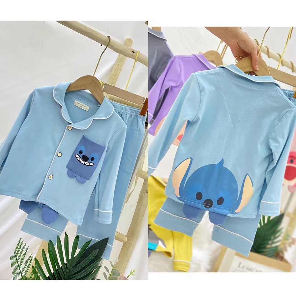 Baju Tidur set Anak | Piyama Set Disney