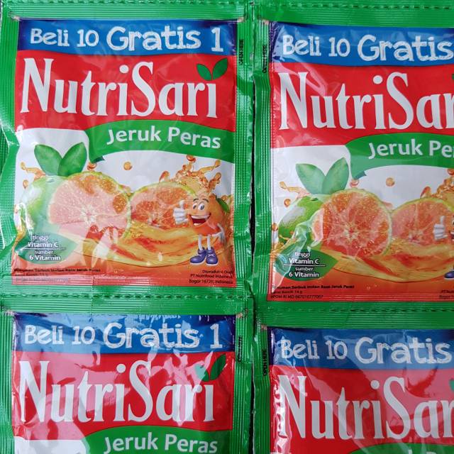 

Nutrisari Jeruk Peras