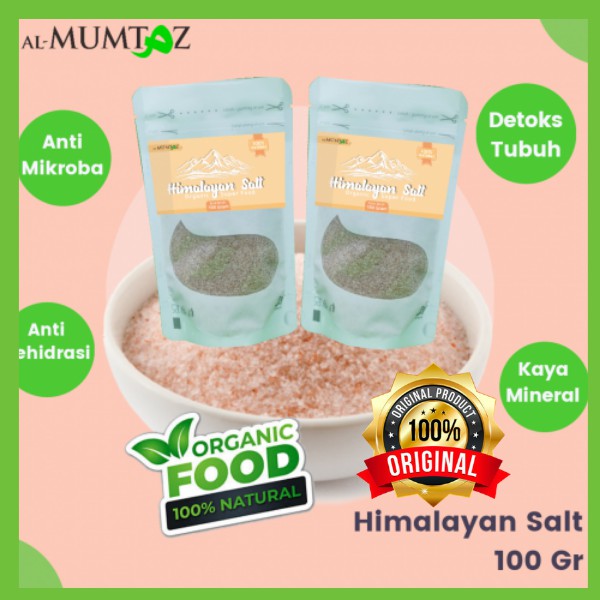 

Garam Himalaya 100gram - Natural Himalayan Salt pink - Himsalt