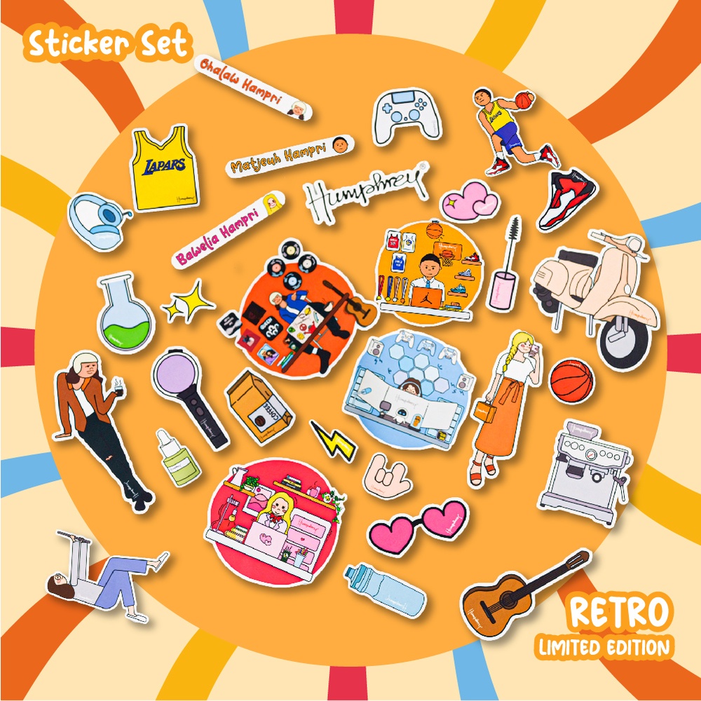 Humphrey Hairloss Shampoo (Shampoo Rambut Rontok) 250ml-Plus Sticker