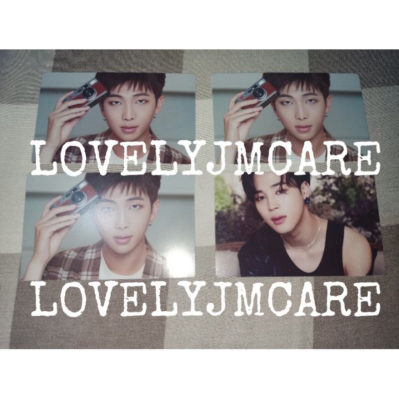 [READY] Official Photocard Lucky Draw Close Up RM JIMIN Event BTS