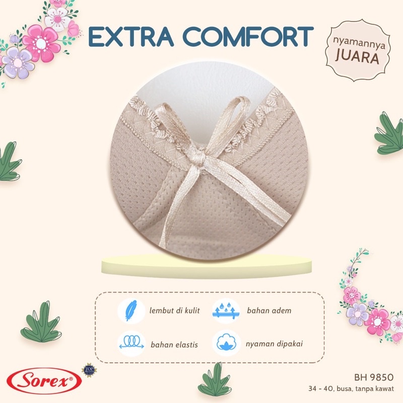 Sorex Bra Ibu Extra Comfort 9850 - Sorex Bra