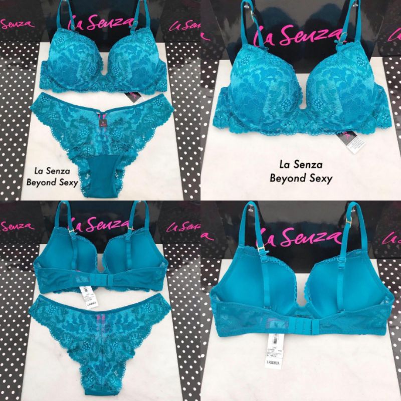 Laseza La Senza Beyond Sexy Bra Push Up Gel Level 3 Peacock 36C 36D 11169506