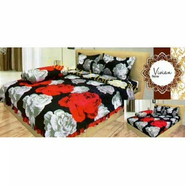 Sprei Lady Rose King B4 - Vivian (Rumbai)
