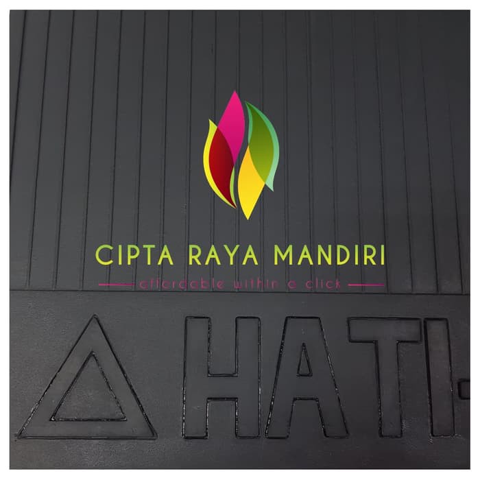 Karpet Karet Alas Lumpur Roda Mobil Truck HATI-HATI