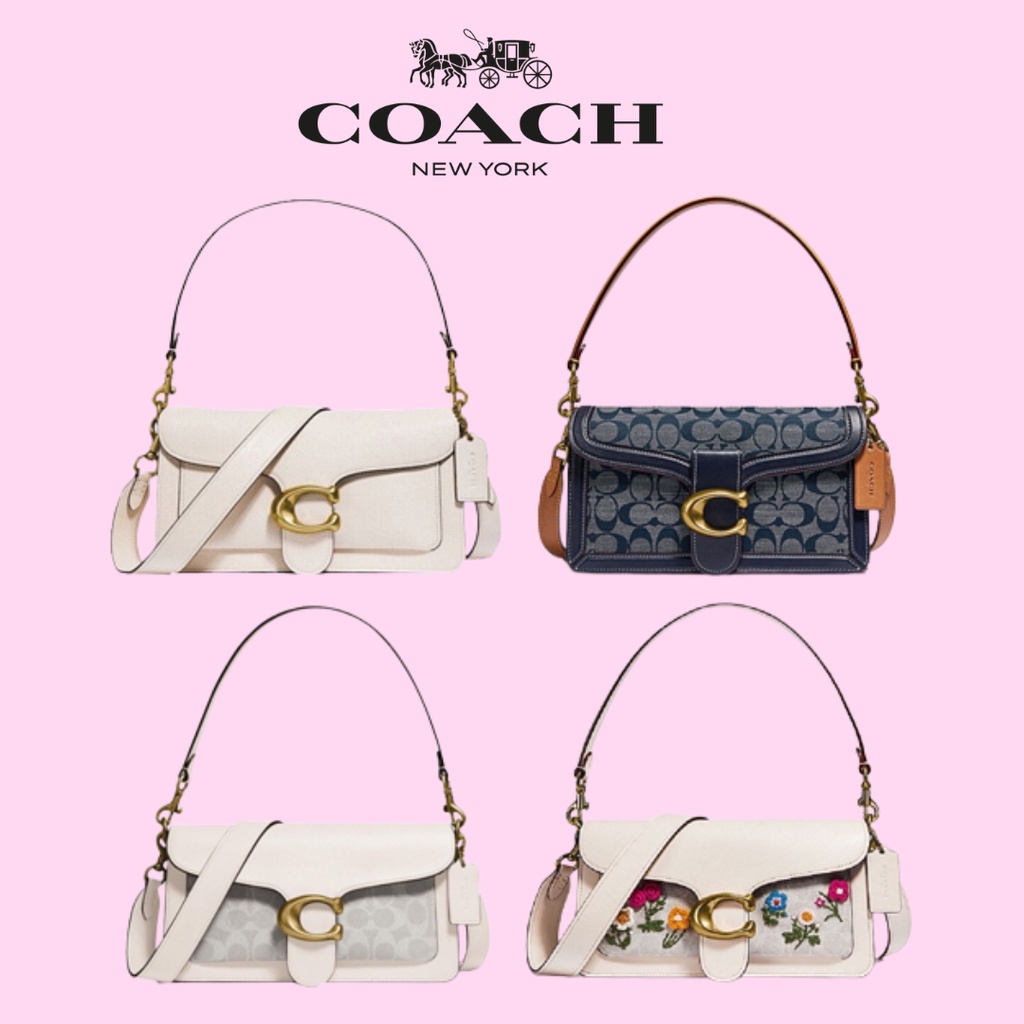 Coach Tabby Shoulder Bag 26 Tas bahu wanita bahan kulit sapi tas selempang 76105 75399 91215 73995