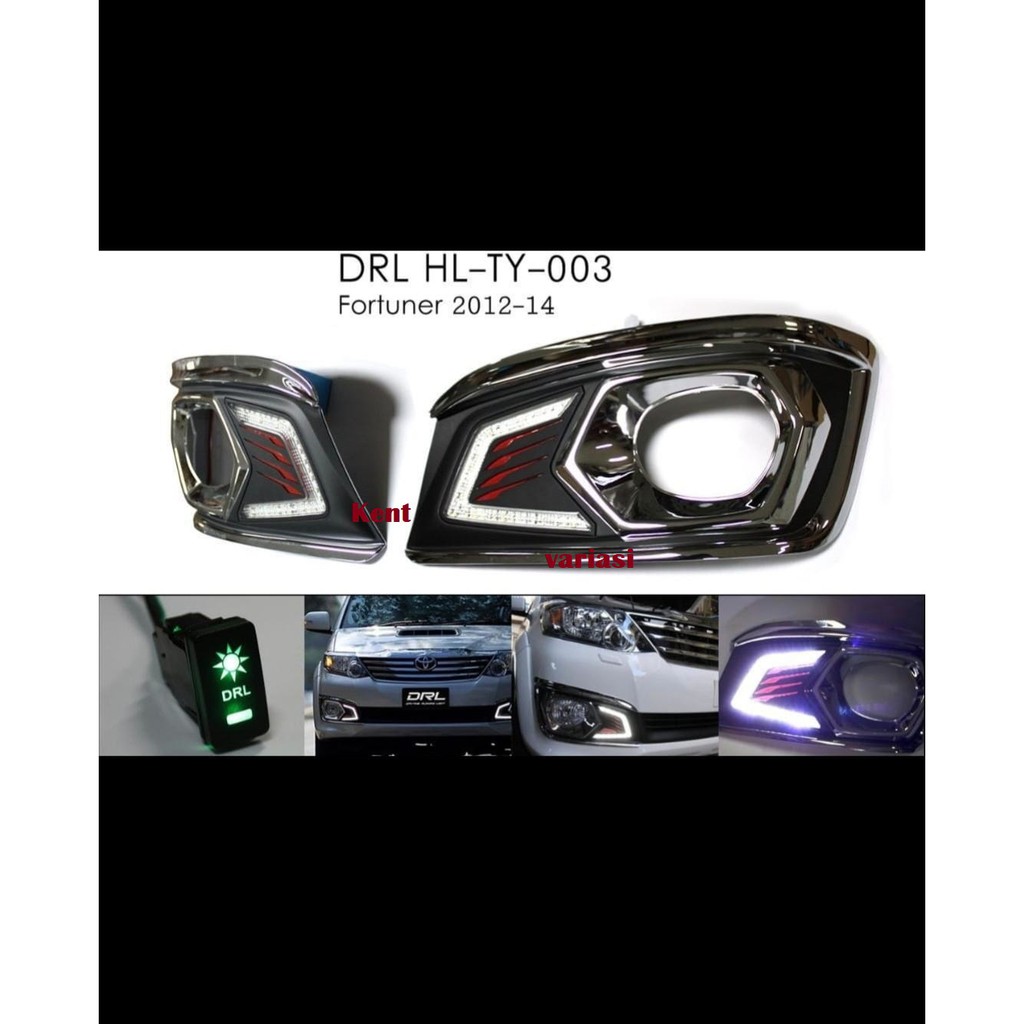 DRL HL TY 003 Mobil Grand New Fortuner 2012 - 2014