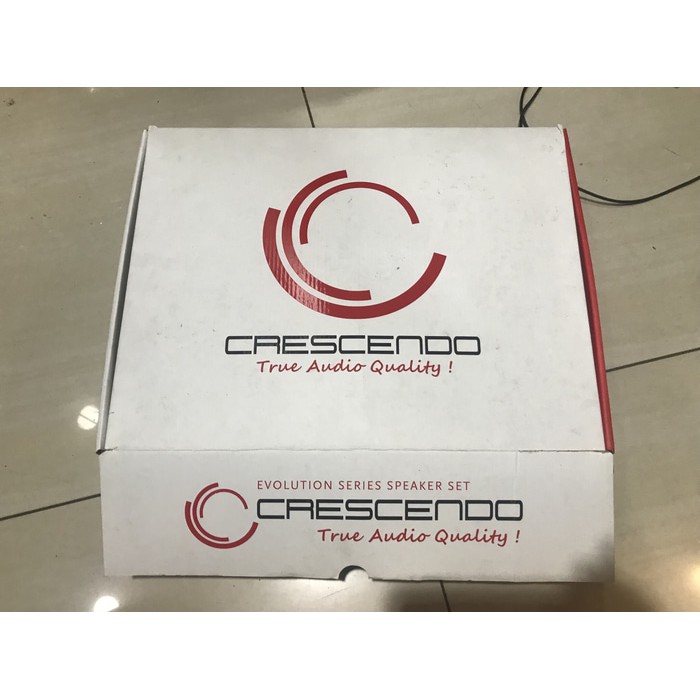 SPEAKER SPLIT CRESCENDO EVO 1 2WAY SECOND MULUS LENGKAP
