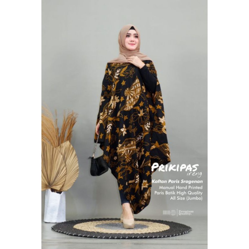 KAFTAN BATIK SOLO WANITA PRINTING