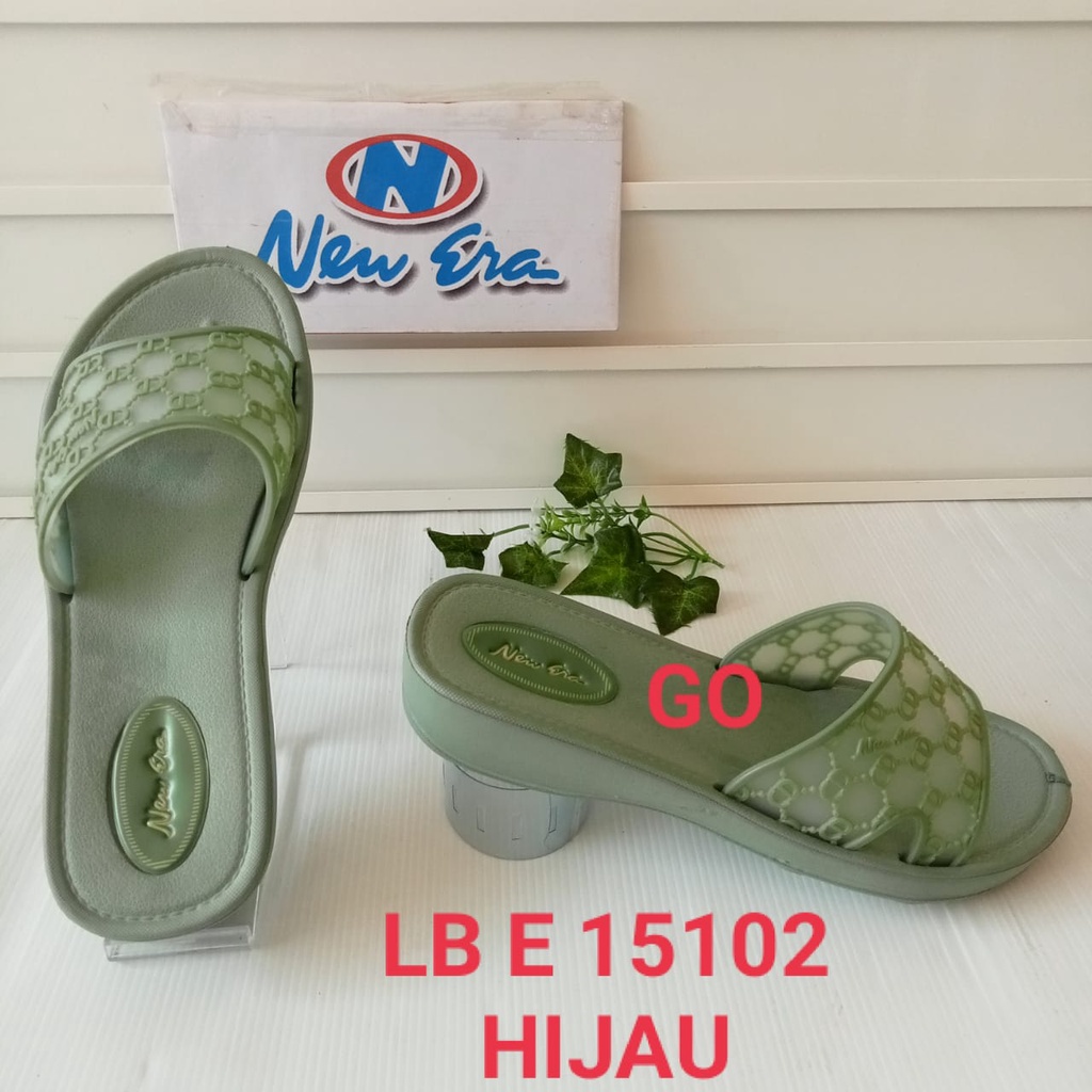 gos NEW ERA LB E 15102 Sandal Slop Plat Cewek Size 37-41