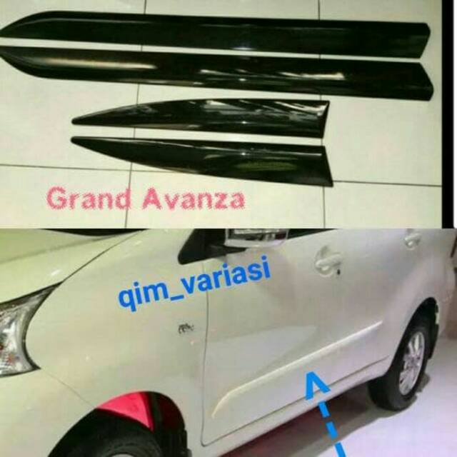 lis body side body moulding avanza