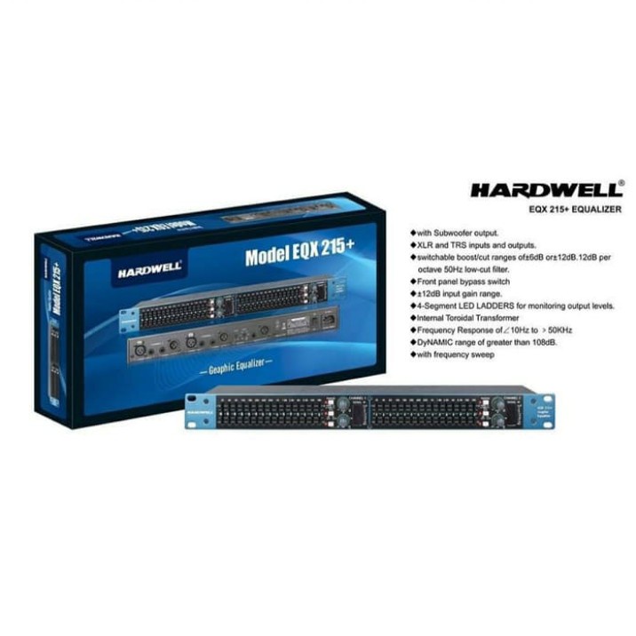 Equalizer Hardwell EQX 215 EQX215 EQX-215 Original
