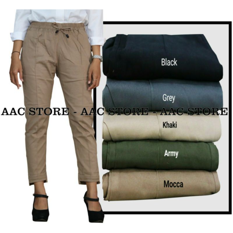 Celana Baggy Pants Twill Combed Premium Standar dan Jumbo