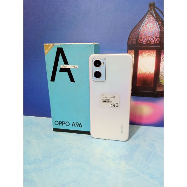 Oppo A96 8/256 Second Fullset Bekas Garansi Resmi