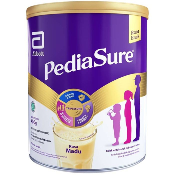 Pediasure Madu/Vanila/Coklat 400gr - Susu Penambah Berat Badan Anak 1-10 Tahun