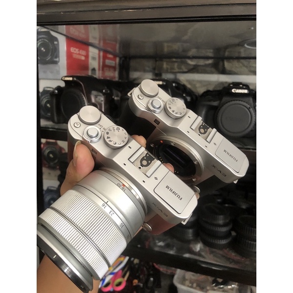 fujifilm X-A3 lensa kit 16-50 fulset box kamera MUA / vlog siap pakai-1