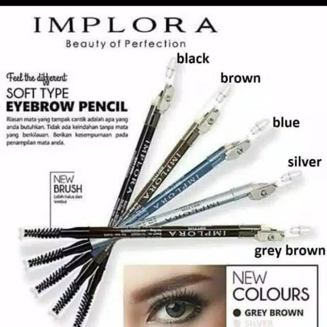Implora pensil alis warna coklat